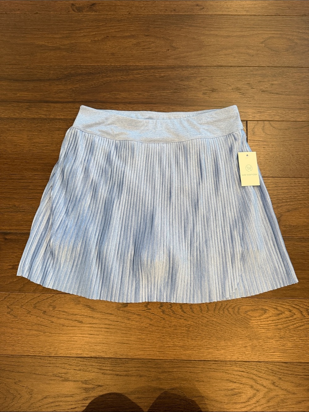 We Wander Girls Light Blue Pleated Tennis Skirt Size XL 16/18 - C67-005